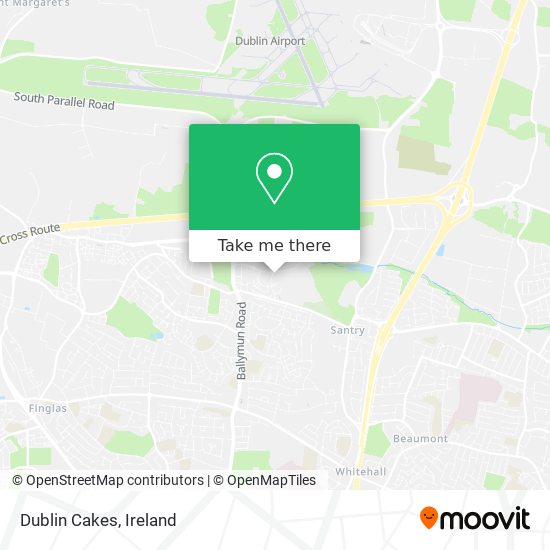 Dublin Cakes map