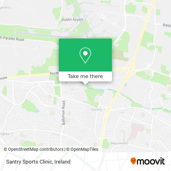 Santry Sports Clinic map
