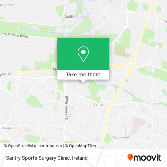 Santry Sports Surgery Clinic map