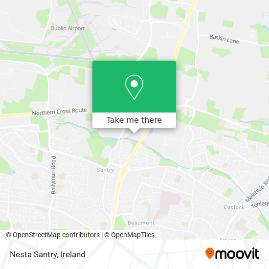 Nesta Santry map