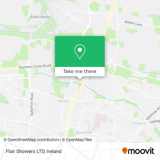 Flair Showers LTD map