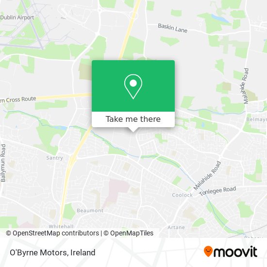 O'Byrne Motors map