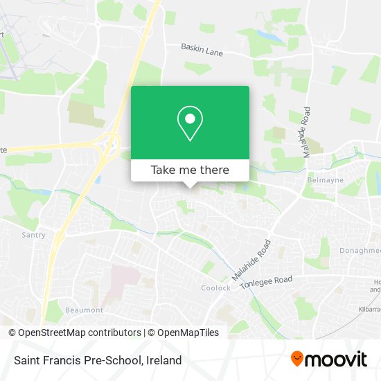 Saint Francis Pre-School map