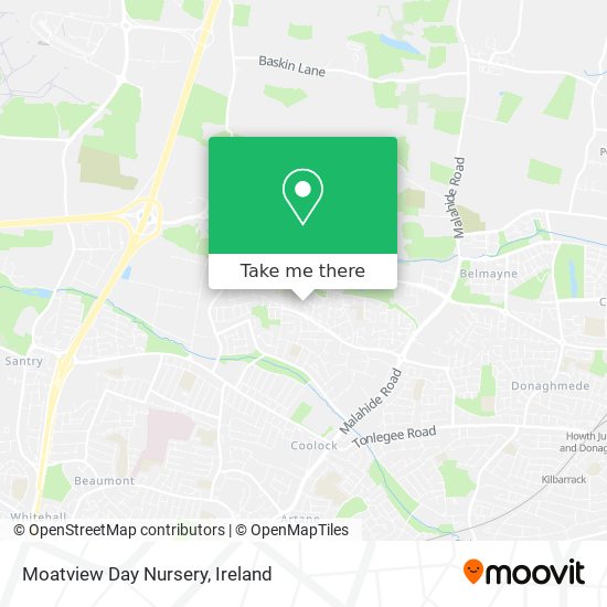 Moatview Day Nursery map