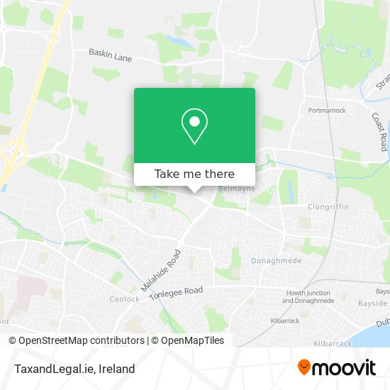 TaxandLegal.ie map