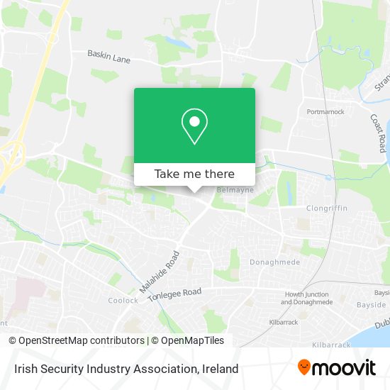 Irish Security Industry Association map