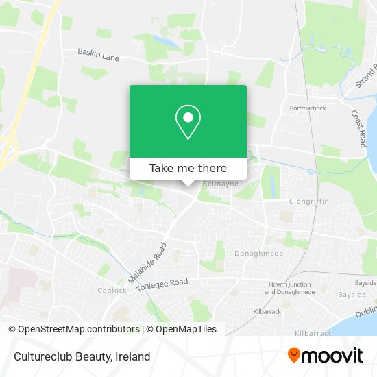 Cultureclub Beauty map