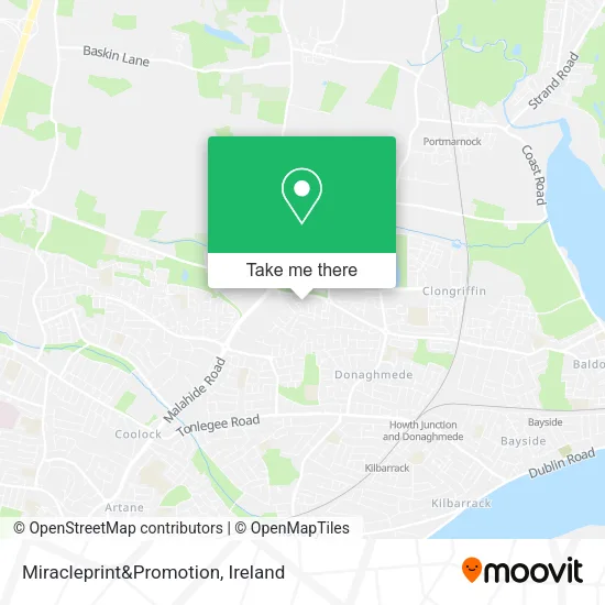 Miracleprint&Promotion map