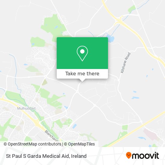 St Paul S Garda Medical Aid map