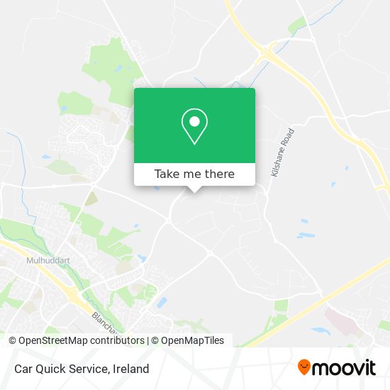 Car Quick Service map