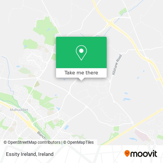 Essity Ireland map