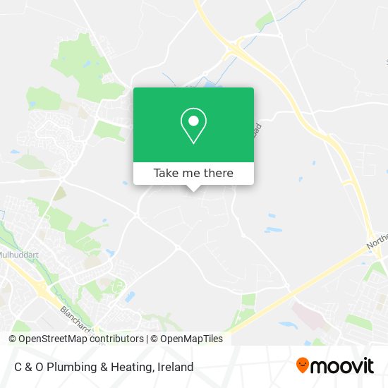 C & O Plumbing & Heating map