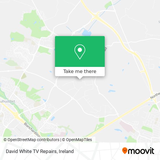 David White TV Repairs map