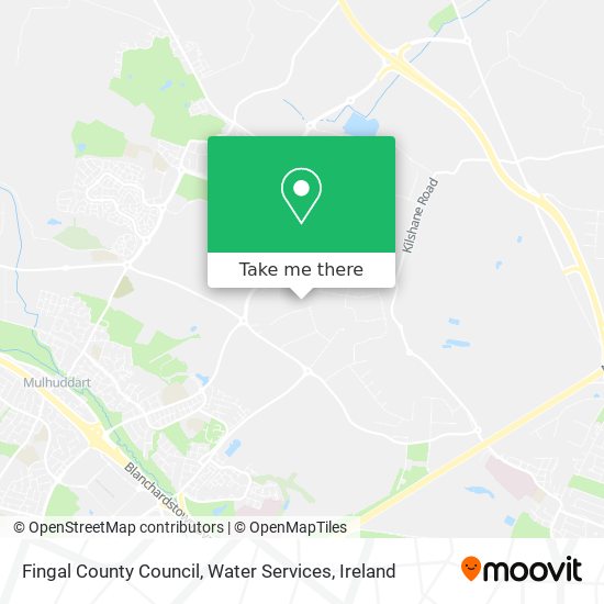 Fingal County Council, Water Services map