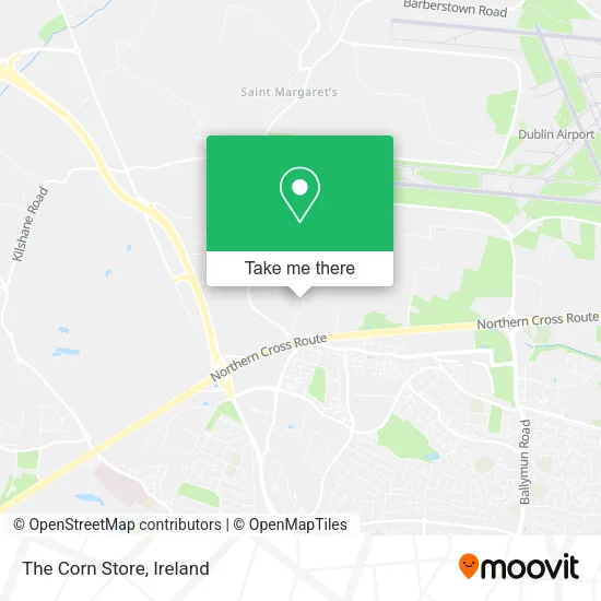 The Corn Store map