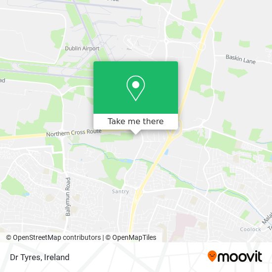 Dr Tyres map