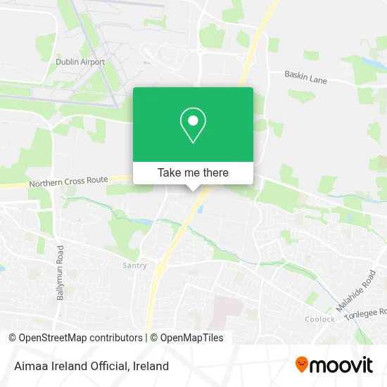 Aimaa Ireland Official map