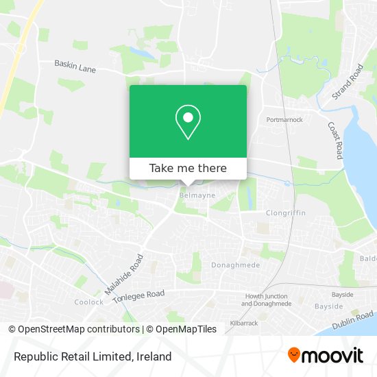 Republic Retail Limited map