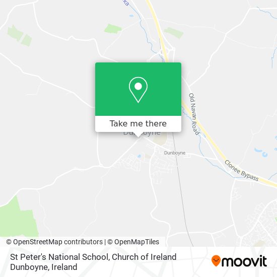 St Peter's National School, Church of Ireland Dunboyne map