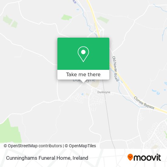 Cunninghams Funeral Home map