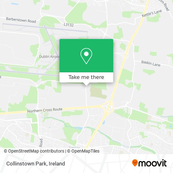 Collinstown Park map