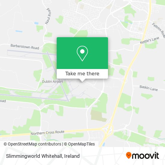 Slimmingworld Whitehall map
