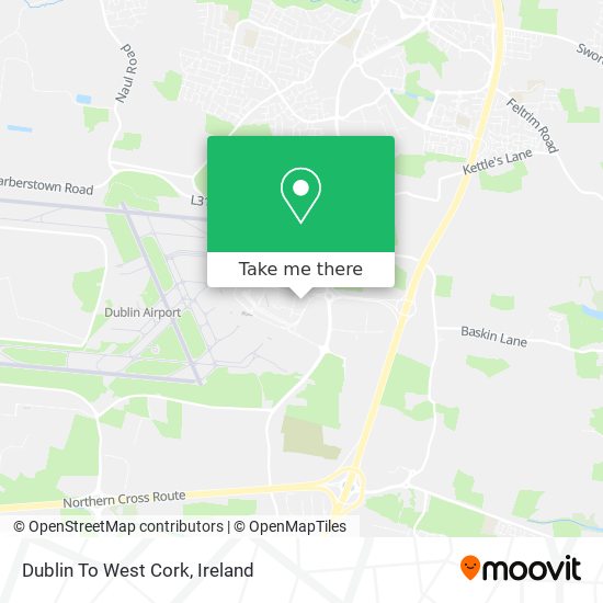 Dublin To West Cork plan