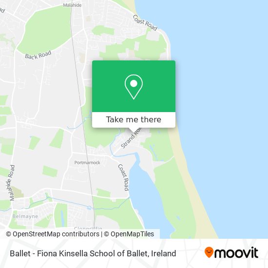 Ballet - Fiona Kinsella School of Ballet map