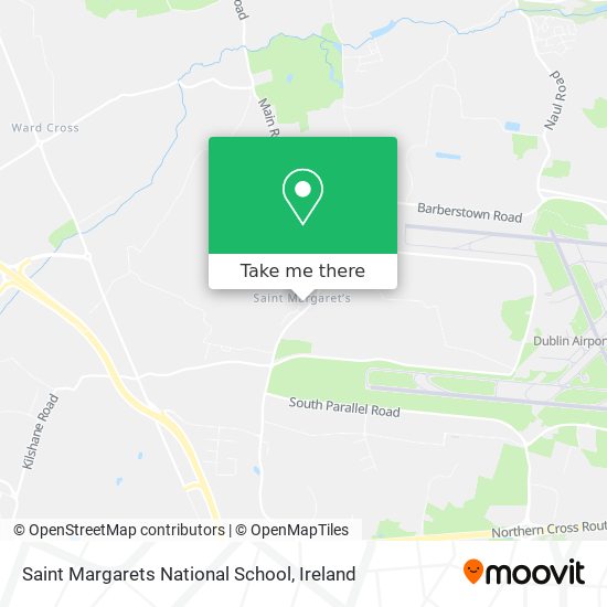 Saint Margarets National School map