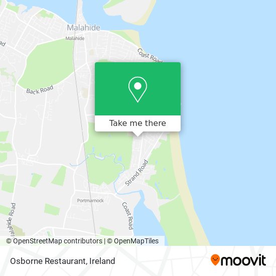 Osborne Restaurant map