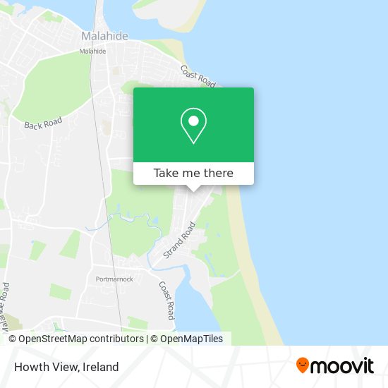 Howth View map