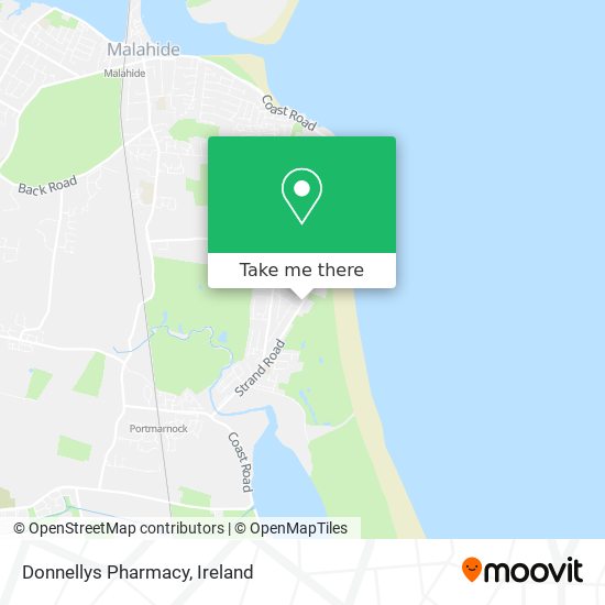 Donnellys Pharmacy map