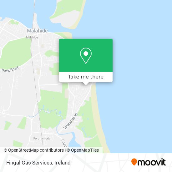 Fingal Gas Services map