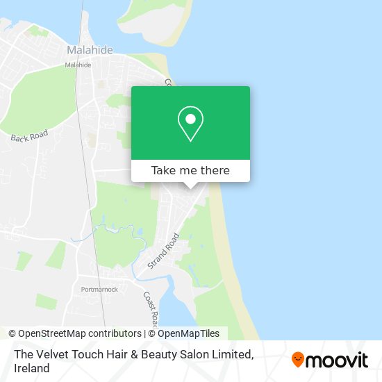 The Velvet Touch Hair & Beauty Salon Limited map