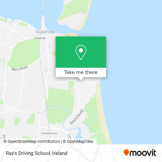 Ray's Driving School map