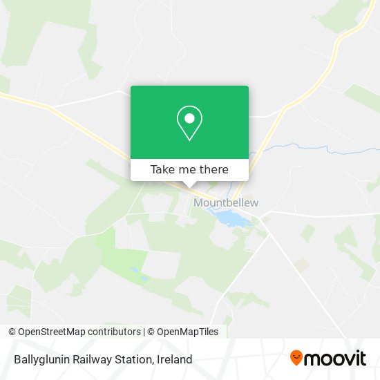 Ballyglunin Railway Station plan