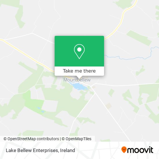 Lake Bellew Enterprises map