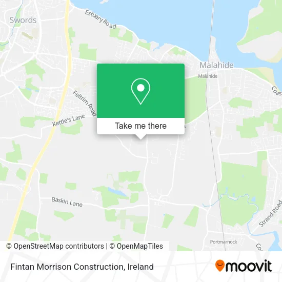 Fintan Morrison Construction map