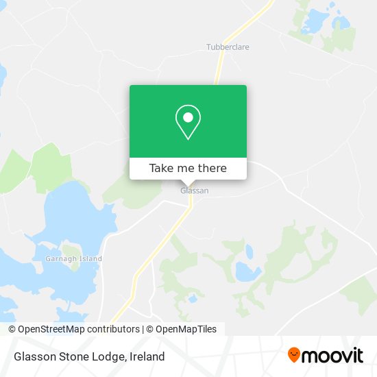Glasson Stone Lodge map