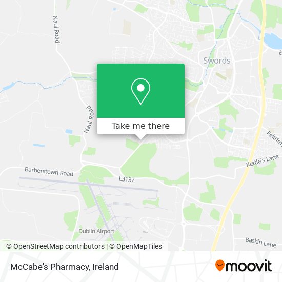 McCabe's Pharmacy map