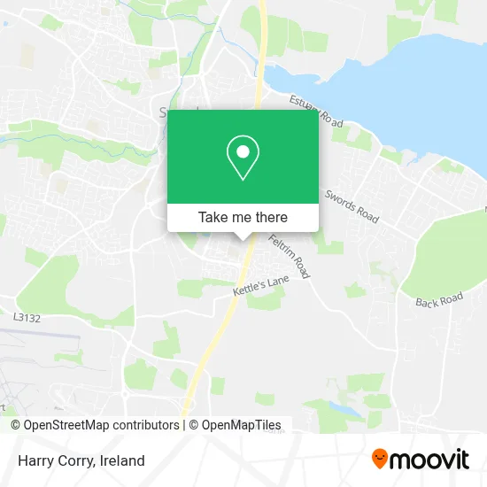Harry Corry map