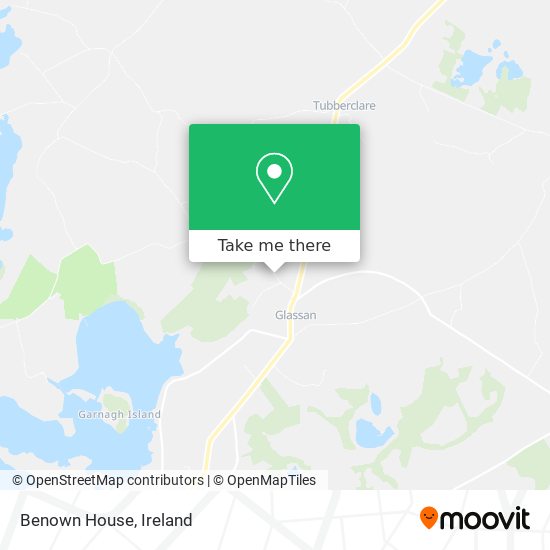 Benown House map