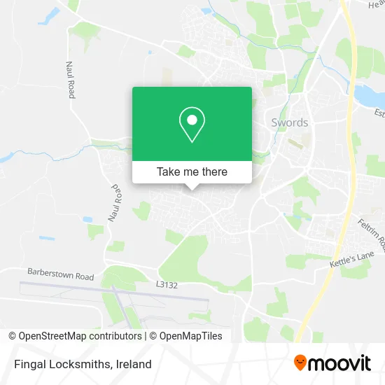 Fingal Locksmiths map