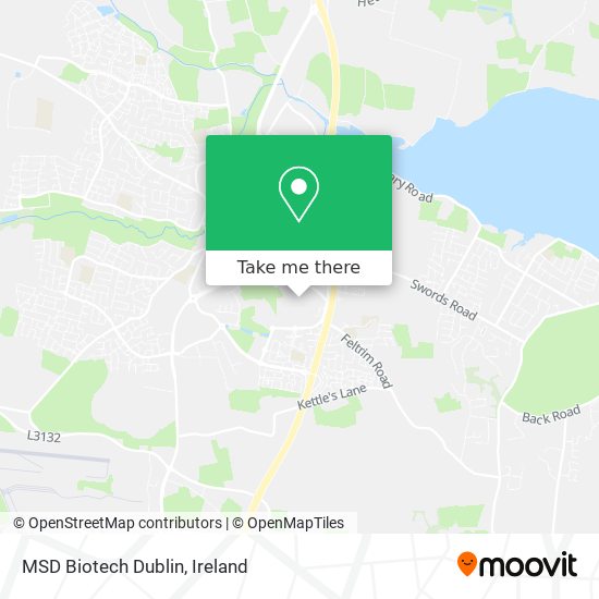 MSD Biotech Dublin map