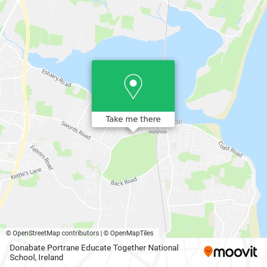 Donabate Portrane Educate Together National School map