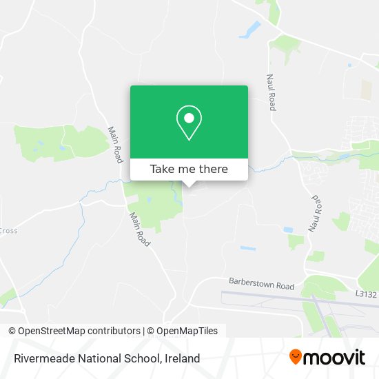 Rivermeade National School map