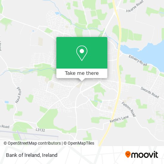 Bank of Ireland map