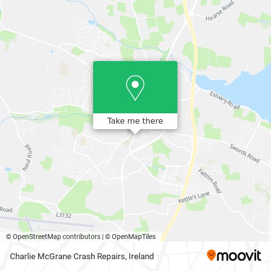 Charlie McGrane Crash Repairs map