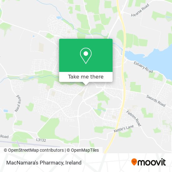 MacNamara's Pharmacy map