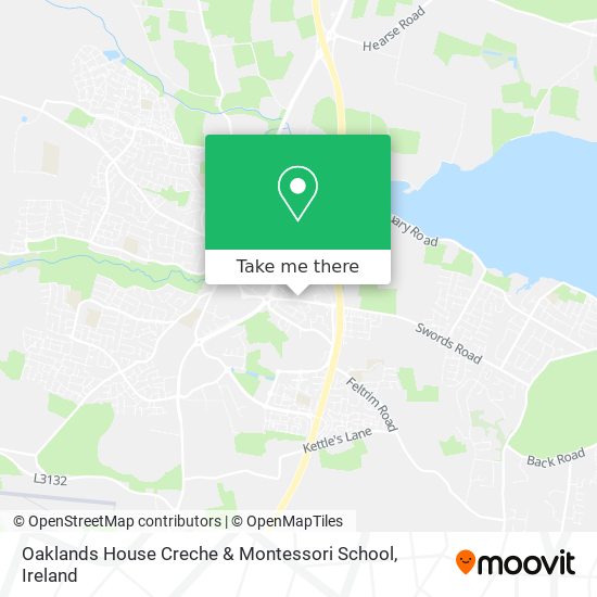 Oaklands House Creche & Montessori School map